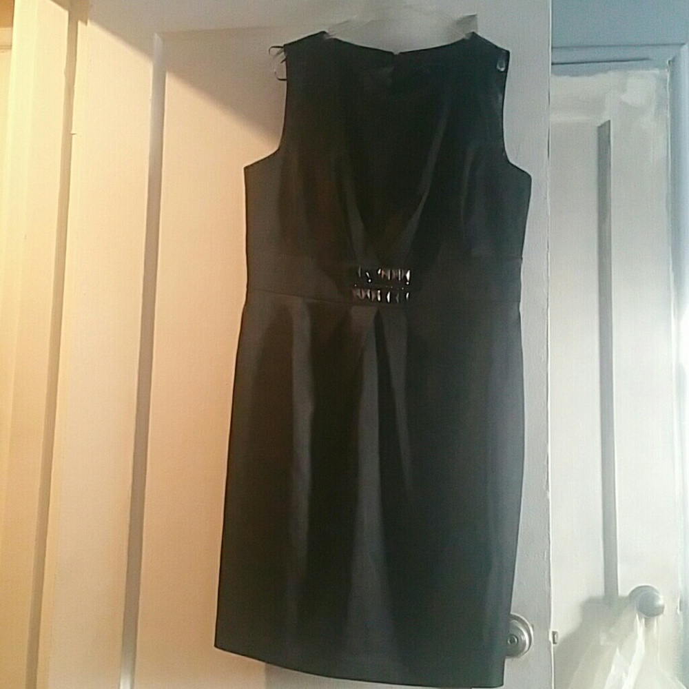 Black evening dress